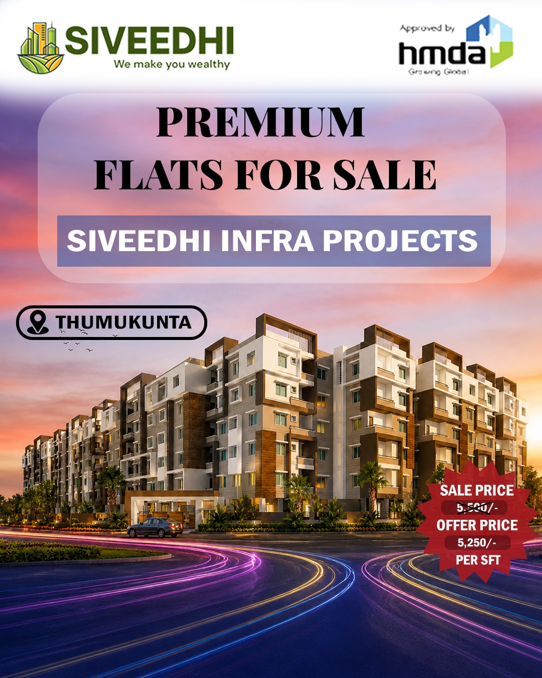 premium Flats for sale